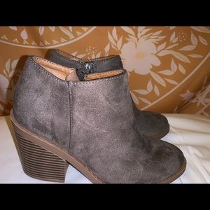 soda heeled booties